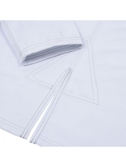 Picture of BJJ UNIFORM PEARL WEAVE MEDIUM WEIGHT WHITE