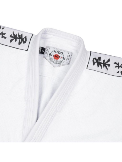 Picture of JUDO RELIGION UNIFORM 450 & 550 GSM WHITE