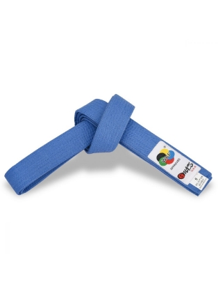 Picture of WKF Approved Kata/Kumite Belt Blue