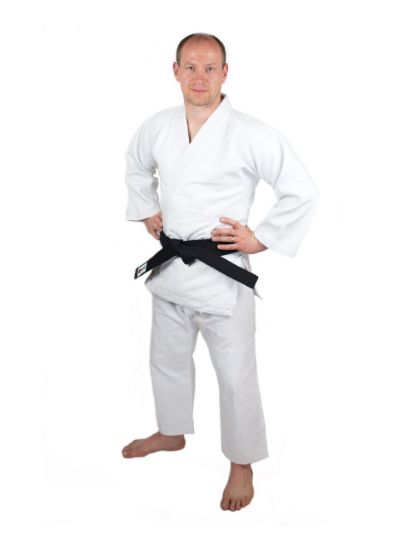 Picture of JUDO UNIFORM DOUBLE WEAVES NEW IJF SPECS WHITE