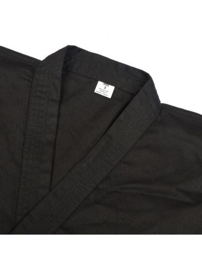 Picture of 7.5oz MEDIUM WEIGHT KARATE UNIFORM BLACK