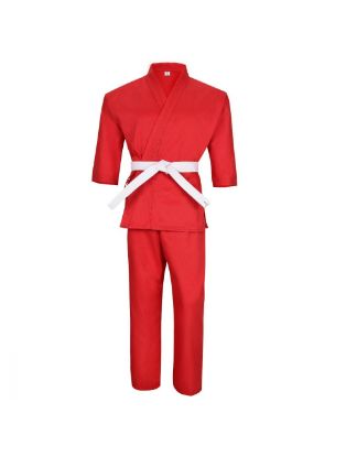 Picture of 7.5oz MEDIUM WEIGHT KARATE UNIFORM RED