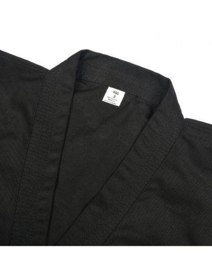 Picture of 8.5oz MIDDLE WEIGHT KARATE UNIFORM BLACK