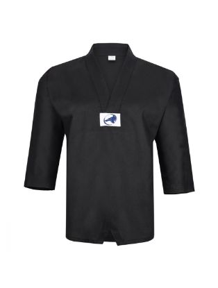 Picture of LIGHTWEIGHT TKD BLACK UNIFORM 6OZ