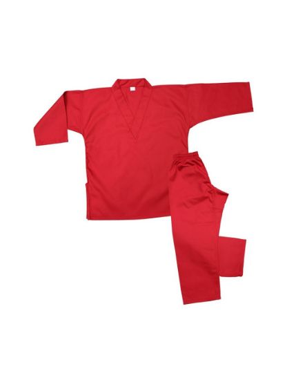 Picture of DEMO V-NECK UNIFORM 7.5OZ RED