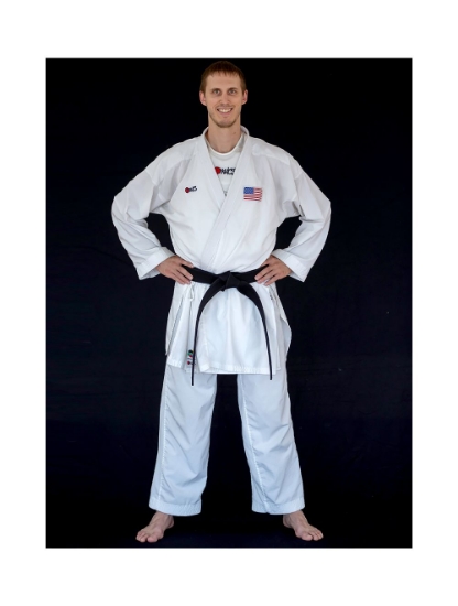 Picture of TOURNAMENT CUT WKF STYLE KUMITE UNIFORM