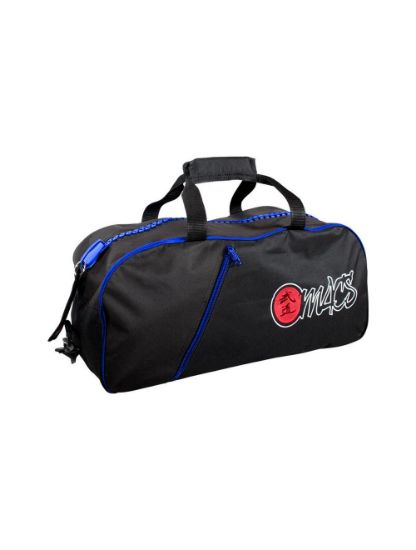 Picture of HEAVY ZIPPER SPORTS BAG BLK/RED