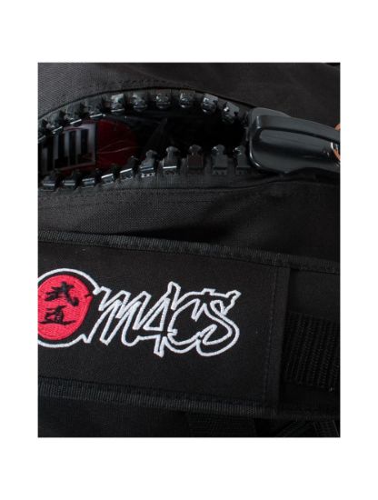 Picture of HEAVY ZIPPER SPORTS BAG BLK/RED