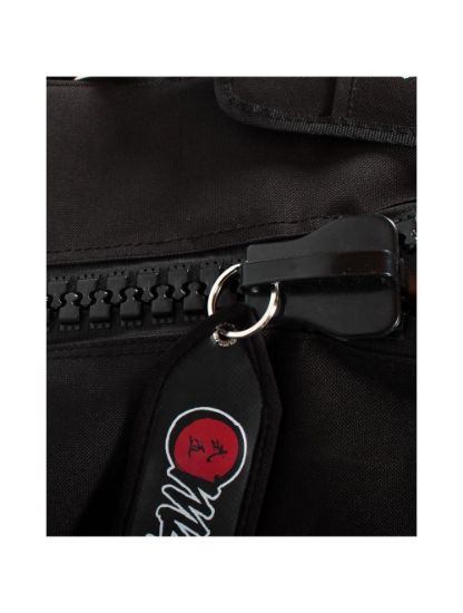 Picture of HEAVY ZIPPER SPORTS BAG BLK/RED