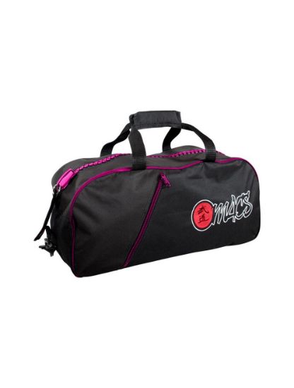 Picture of HEAVY ZIPPER SPORTS BAG BLK/RED
