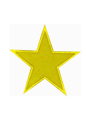 Picture of STAR PATCH YELLOW 3″