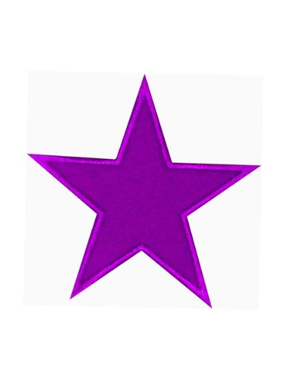 Picture of STAR PATCH PURPLE 3″