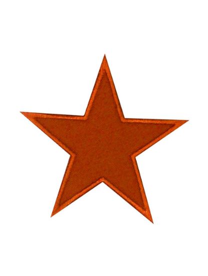 Picture of STAR PATCH ORANGE 3″