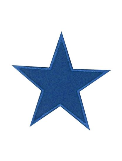 Picture of STAR PATCH LIGHT BLUE 3″