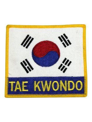 Picture of KOREAN FLAG TAEKWONDO PATCH