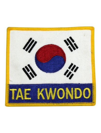 Picture of KOREAN FLAG TAEKWONDO PATCH