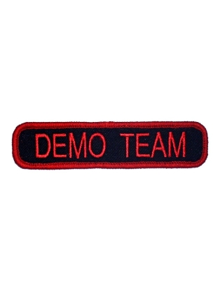 Picture of DEMO TEAM PATCH RED/BLACK