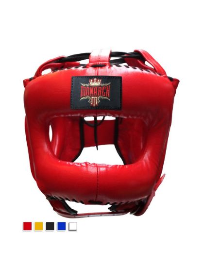 Picture of LEATHER PROFESSIONAL HEAD GUARD
