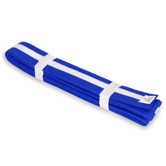 Picture of BLUE BELT WITH COLOR STRIPE
