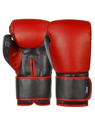 Picture of ECONOMIC BOXING GLOVES RED BLACK