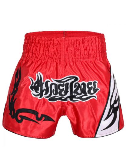 Picture of MUAY THAI SHORTS RED