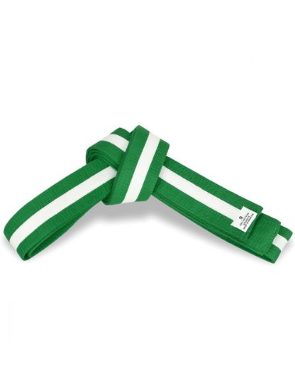 Picture of GREEN BELT WITH COLORS STRIPES