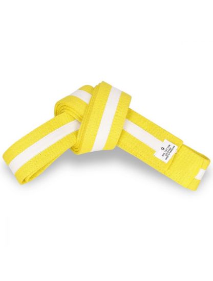 Picture of YELLOW BELT WITH COLOR STRIPE