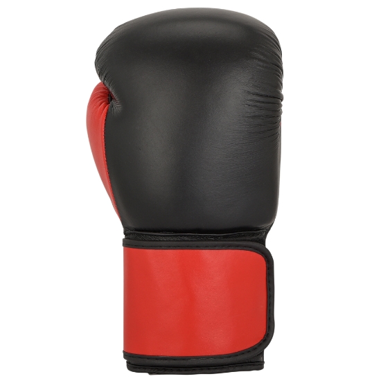 Picture of Genuine leather boxing gloves Black/Red