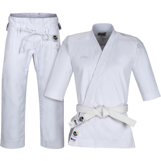 Picture of OKINAWAN WKF STYLE TOURNAMENT CUT KATA UNIFORM 1 JACKET