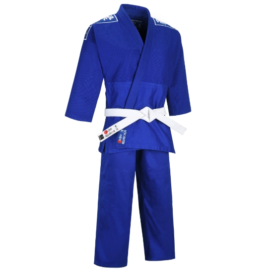 Picture of JUDO RELIGION UNIFORM 450 & 550 GSM BLUE