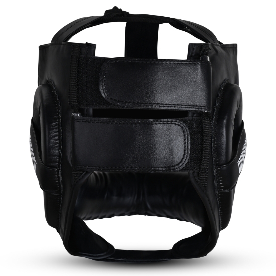 Picture of BOXING HEAD GUARD WITH NOSE BAR BLACK