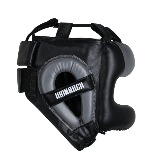 Picture of BOXING HEAD GUARD WITH NOSE BAR GREY