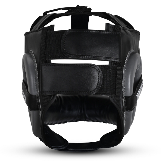 Picture of BOXING HEAD GUARD WITH NOSE BAR GREY
