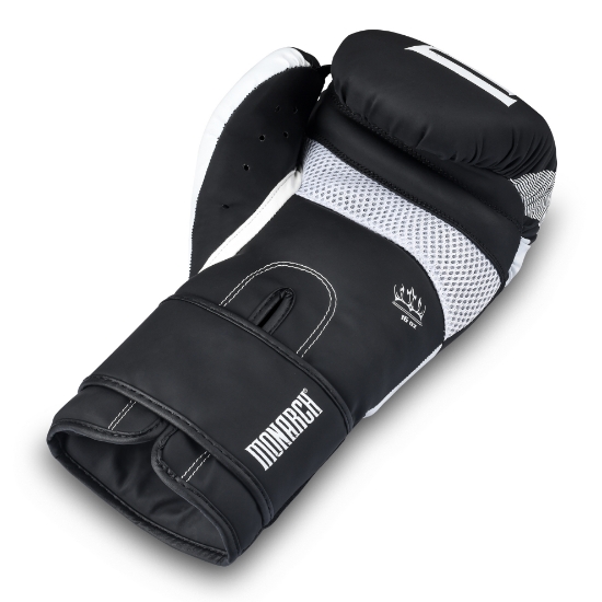 Picture of MONARCH BOXING GLOVES BLK/WHT