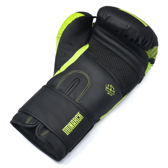 Picture of MONARCH BOXING GLOVES SET BLK/GRN