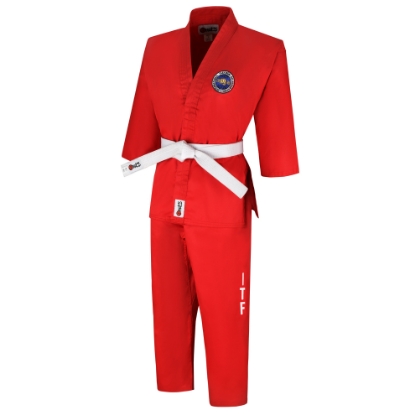 Picture of ITF TAEKWONDO UNIFORMS RED