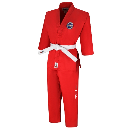 Picture of ITF TAEKWONDO UNIFORMS RED