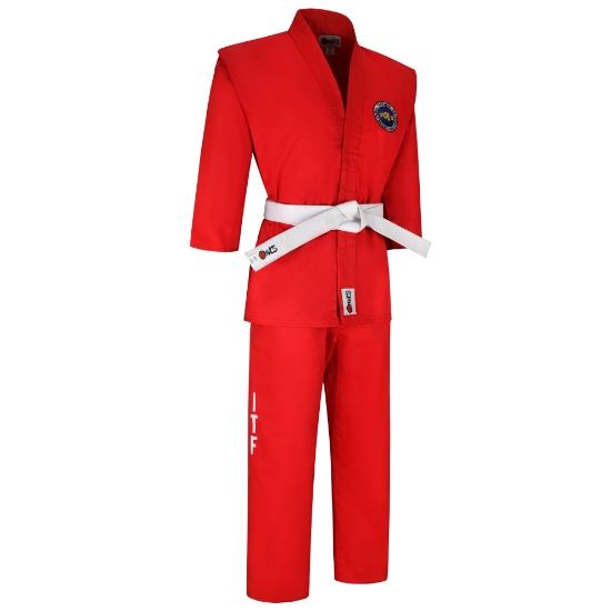 Picture of ITF TAEKWONDO UNIFORMS RED