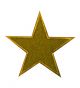 STAR PATCH GOLDEN 3″