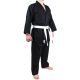 JUDO UNIFORM SINGLE WEAVE BLACK