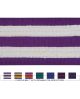 PURPLE BELT WITH COLORS DOUBLE STRIPES