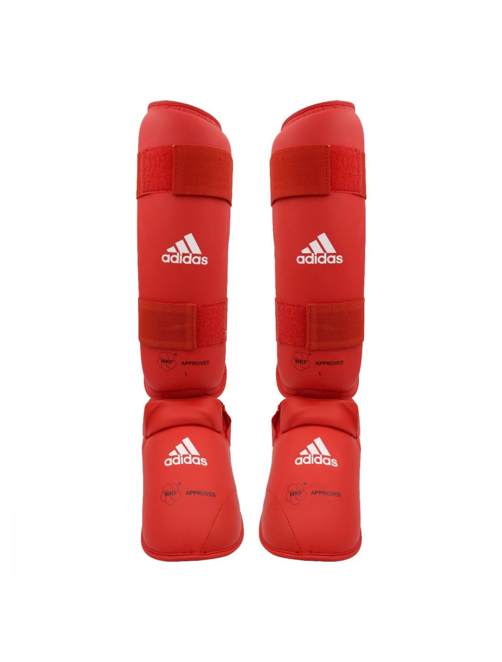 ADIDAS KARATE SHIN IN STEP RED