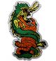 SNAKE AND TIGER PATCH 4″