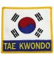 KOREAN FLAG TAEKWONDO PATCH