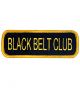 BLACK BELT CLUB PATCH