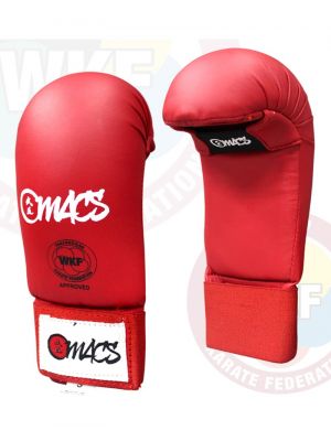 Macs Wkf Style Karate Gloves Sparing Gloves Knockout Gloves Karate Mitts 