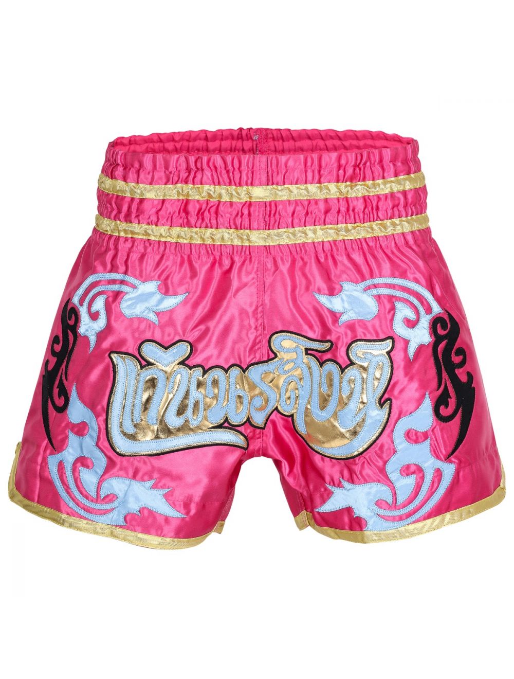 MMA Pink Ninja Fight Training Boxing Trunk Shorts Muay Thai Jiu-Jitsu Pants 