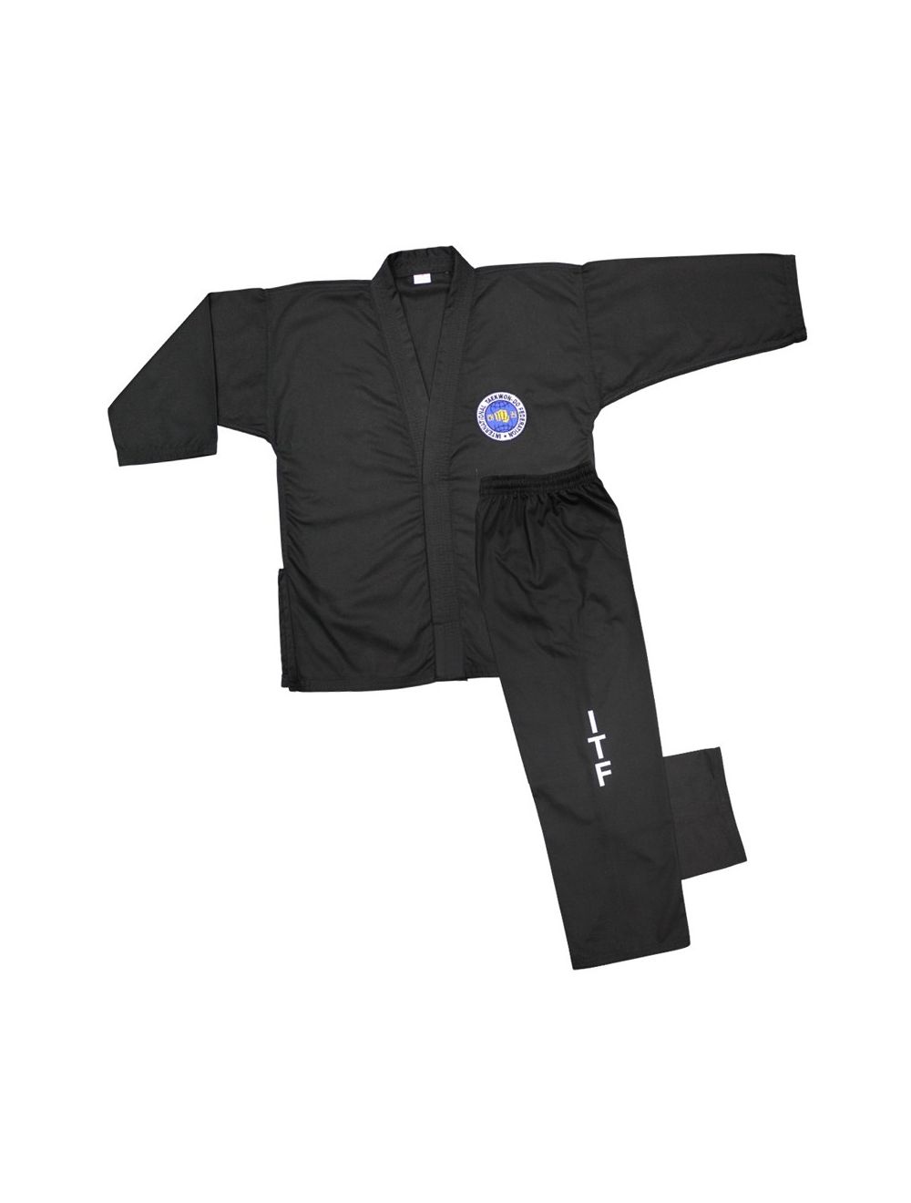 black belt taekwondo uniform